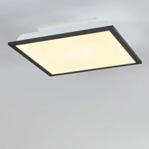 hofstein Plafonnier Salmi LED Noir, Blanc, 1 lumière* Lampes Modernes