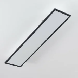 hofstein Plafonnier Salmi LED Noir, Blanc, 1 lumière* Lampes Modernes