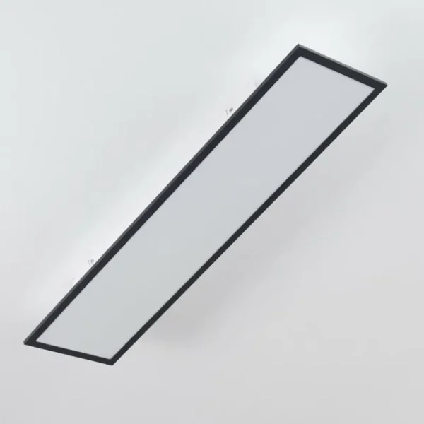 hofstein Plafonnier Salmi LED Noir, Blanc, 1 lumière* Lampes Modernes