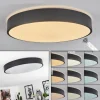 hofstein Plafonnier Samaira LED Blanc, 1 lumière, Télécommandes* Lampes Modernes