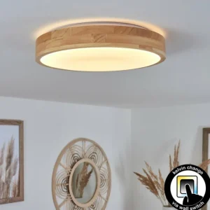 hofstein Plafonnier Samaira LED Blanc, 1 lumière* Lampes Modernes