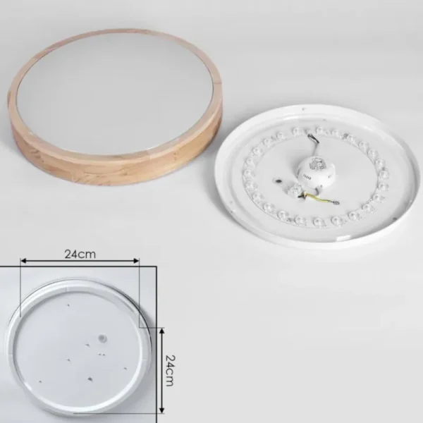 hofstein Plafonnier Samaira LED Blanc, 1 lumière* Lampes Modernes