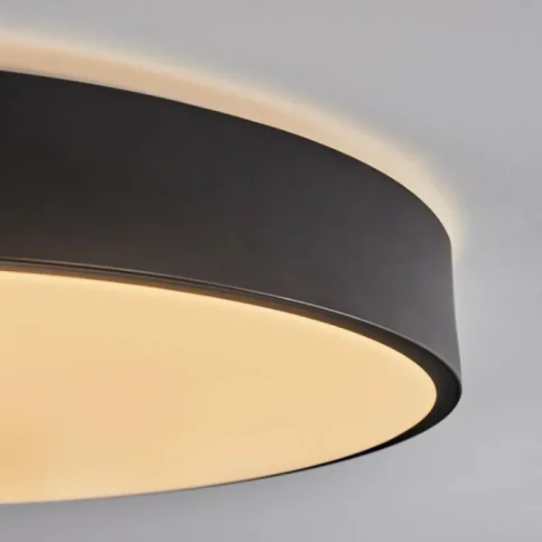 hofstein Plafonnier Samaira LED Blanc, 1 lumière, Télécommandes* Lampes Modernes