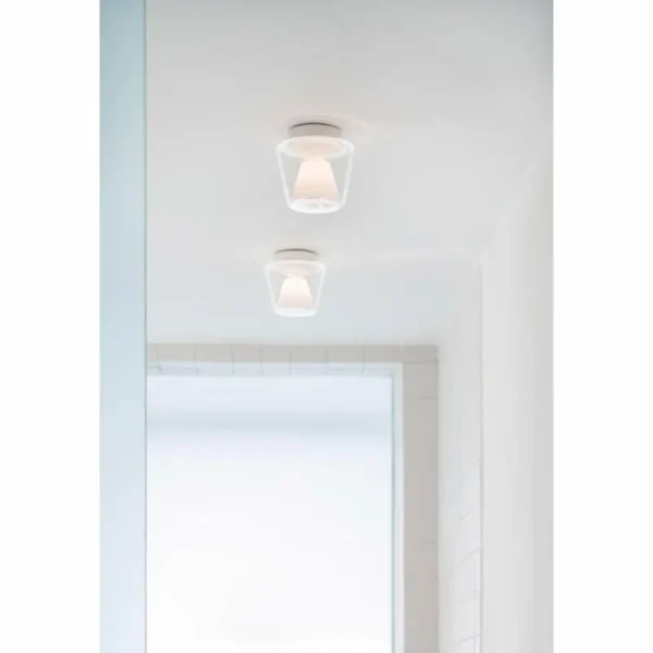 Luminaires Serien Lighting Plafonnier Serien Lighting ANNEX Chrome, 1 lumière* Lampes En Verre