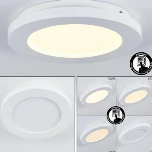 hofstein Plafonnier Siguna LED Blanc, 1 lumière* Lampes Modernes