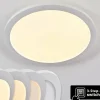 hofstein Plafonnier Siguna LED Blanc, 1 lumière* Lampes Modernes