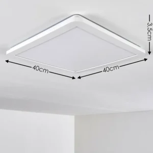 hofstein Plafonnier Siguna LED Blanc, 1 lumière* Lampes Modernes