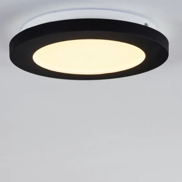 hofstein Plafonnier Siguna LED Blanc, 1 lumière* Lampes Modernes