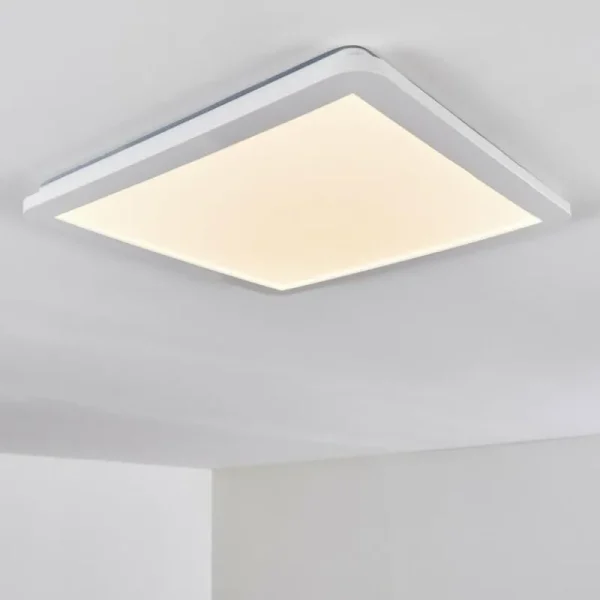 hofstein Plafonnier Siguna LED Blanc, 1 lumière* Lampes Modernes