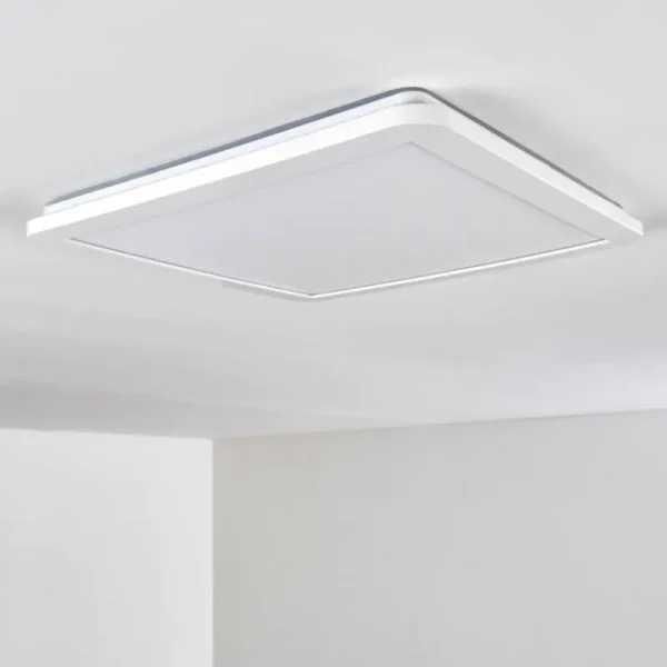hofstein Plafonnier Siguna LED Blanc, 1 lumière* Lampes Modernes