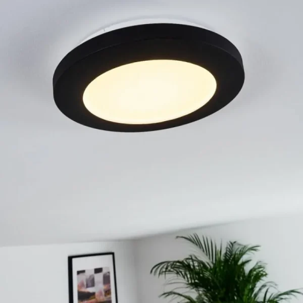 hofstein Plafonnier Siguna LED Blanc, 1 lumière* Lampes Modernes