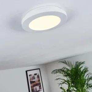 hofstein Plafonnier Siguna LED Blanc, 1 lumière* Lampes Modernes