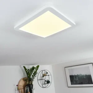 hofstein Plafonnier Siguna LED Blanc, 1 lumière* Lampes Modernes