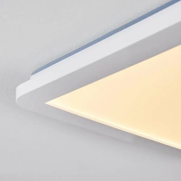 hofstein Plafonnier Siguna LED Blanc, 1 lumière* Lampes Modernes