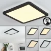 hofstein Plafonnier Siguna LED Noir, Blanc, 1 lumière* Lampes Modernes