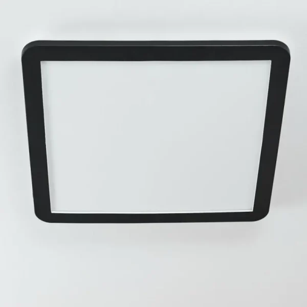 hofstein Plafonnier Siguna LED Noir, Blanc, 1 lumière* Lampes Modernes