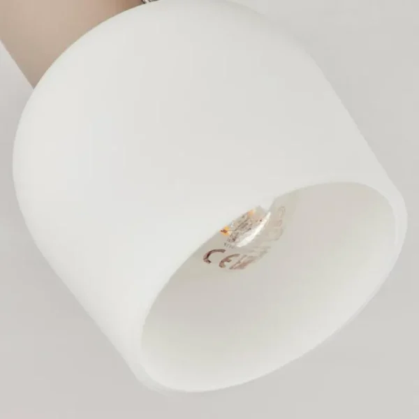 hofstein Plafonnier Sivol Nickel mat, Sable, 2 lumières* Lampes Modernes