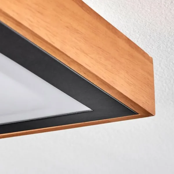 hofstein Plafonnier Sobredo LED Écru, Noir, 1 lumière* Lampes Modernes