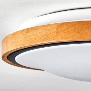 hofstein Plafonnier Sobredo LED Écru, Noir, Blanc, 1 lumière* Lampes Modernes