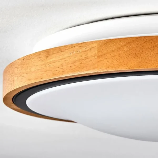 hofstein Plafonnier Sobredo LED Écru, Noir, Blanc, 1 lumière* Lampes Modernes