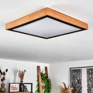 hofstein Plafonnier Sobredo LED Écru, Noir, 1 lumière* Lampes Modernes