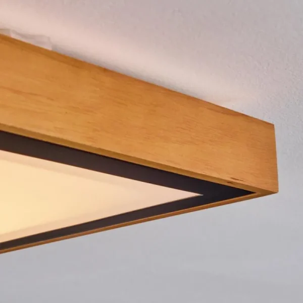 hofstein Plafonnier Sobredo LED Écru, Noir, 1 lumière* Lampes Modernes