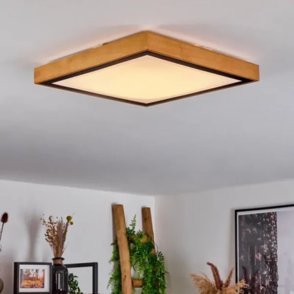hofstein Plafonnier Sobredo LED Écru, Noir, 1 lumière* Lampes Modernes