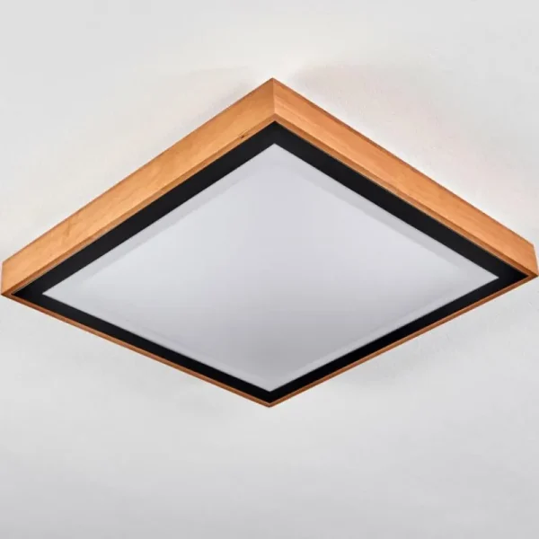 hofstein Plafonnier Sobredo LED Écru, Noir, 1 lumière* Lampes Modernes