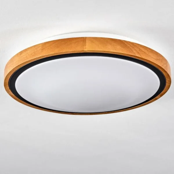 hofstein Plafonnier Sobredo LED Écru, Noir, Blanc, 1 lumière* Lampes Modernes