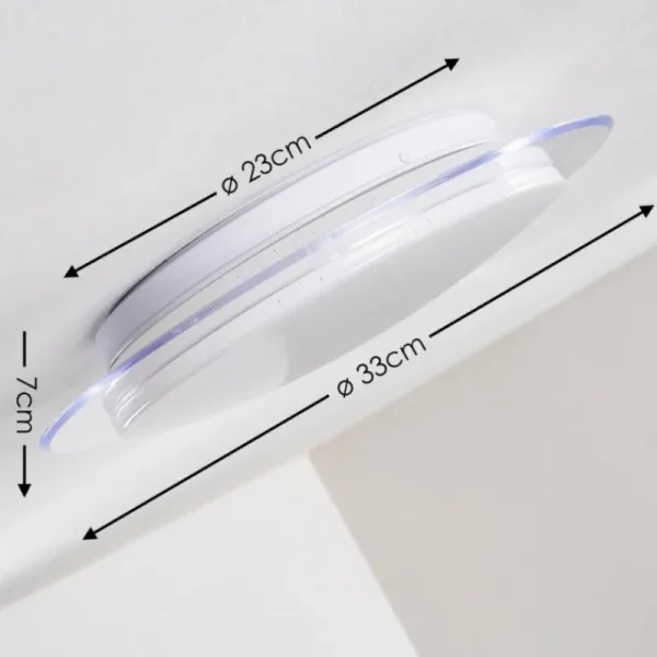 hofstein Plafonnier Soleil LED Blanc, 1 lumière* Lampes Modernes