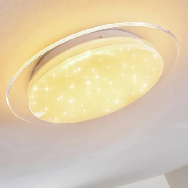hofstein Plafonnier Soleil LED Blanc, 1 lumière* Lampes Modernes