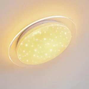 hofstein Plafonnier Soleil LED Blanc, 1 lumière* Lampes Modernes