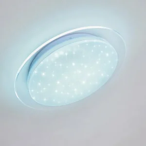hofstein Plafonnier Soleil LED Blanc, 1 lumière* Lampes Modernes