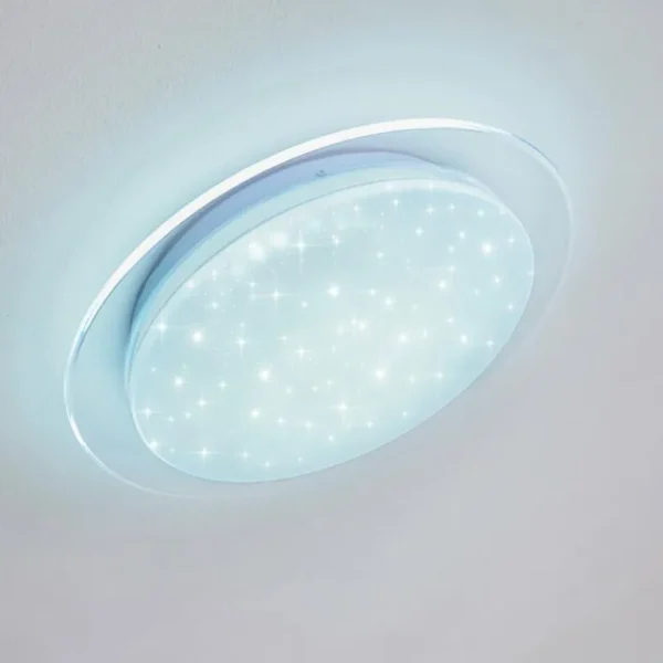 hofstein Plafonnier Soleil LED Blanc, 1 lumière* Lampes Modernes