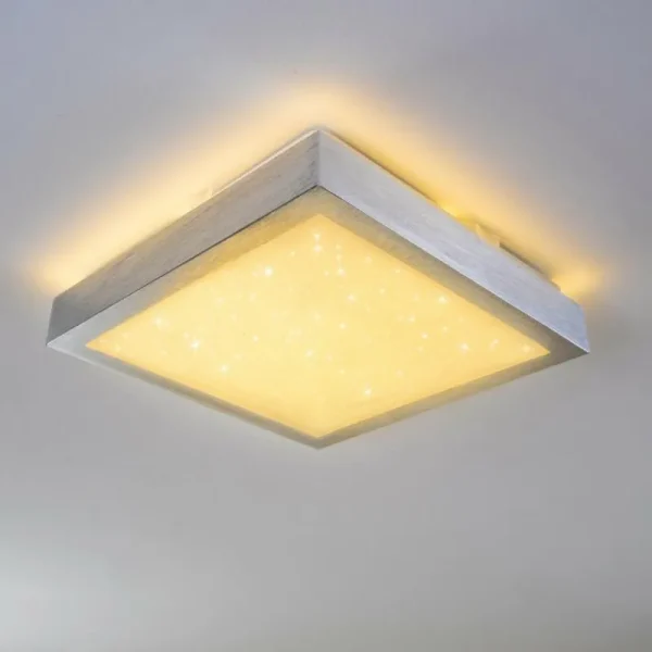 hofstein Plafonnier Sora Star LED Blanc, 1 lumière* Lampes Modernes