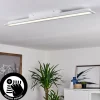 hofstein Plafonnier Sordos LED Blanc, 1 lumière, Détecteur de mouvement* Lampes Modernes