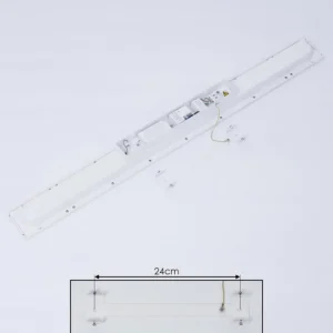 hofstein Plafonnier Sordos LED Blanc, 1 lumière, Détecteur de mouvement* Lampes Modernes
