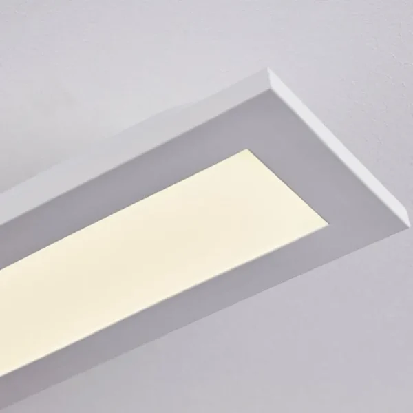 hofstein Plafonnier Sordos LED Blanc, 1 lumière, Détecteur de mouvement* Lampes Modernes