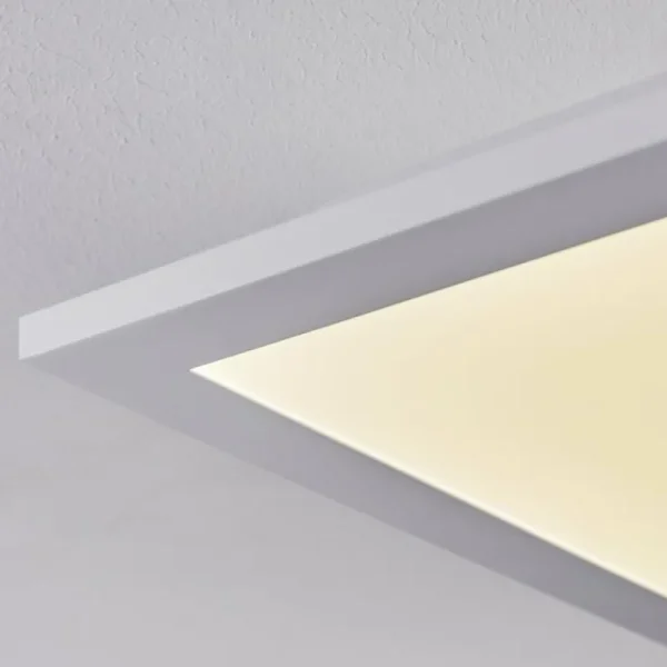 hofstein Plafonnier Sordos LED Blanc, 1 lumière, Détecteur de mouvement* Lampes Modernes