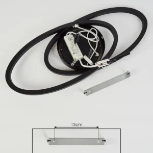 hofstein Plafonnier Sorte LED Noir, Blanc, 1 lumière* Lampes Modernes