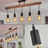 hofstein Plafonnier Soungou Écru, Noir, 5 lumières* Lampes Modernes