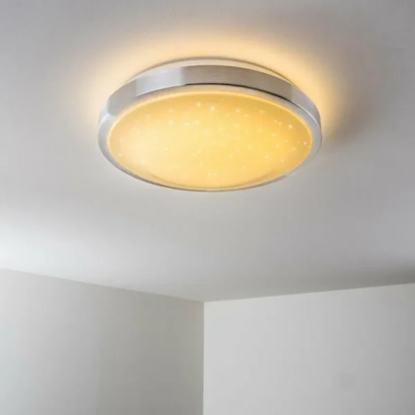 hofstein Plafonnier Star LED Blanc, 1 lumière* Lampes Modernes