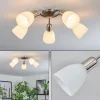 hofstein Plafonnier Starkeryd Nickel mat, 5 lumières* Lampes En Verre