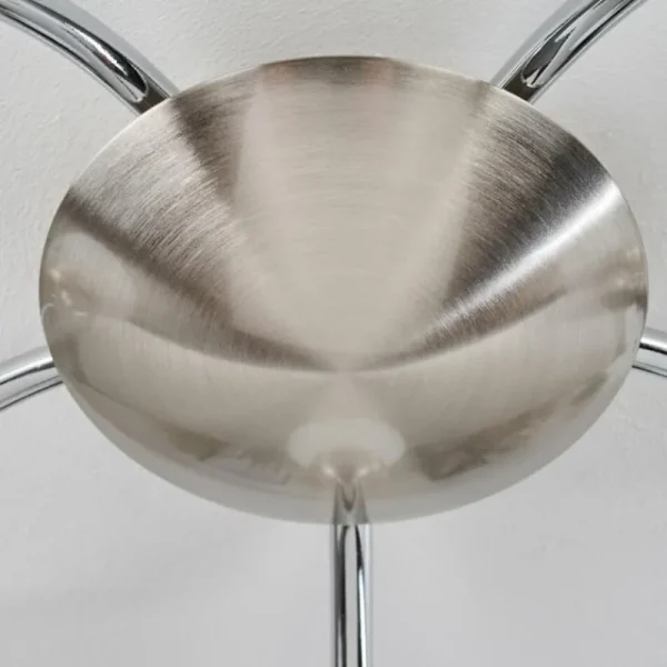 hofstein Plafonnier Starkeryd Nickel mat, 5 lumières* Lampes En Verre