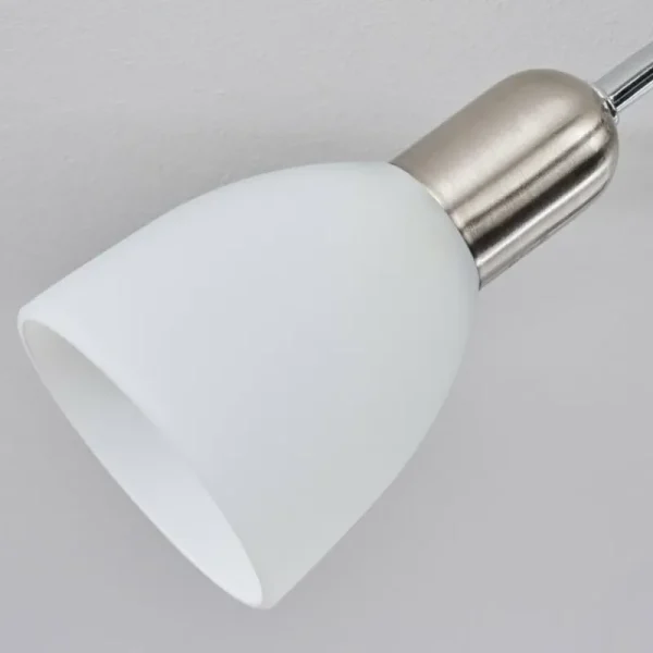 hofstein Plafonnier Starkeryd Nickel mat, 5 lumières* Lampes En Verre