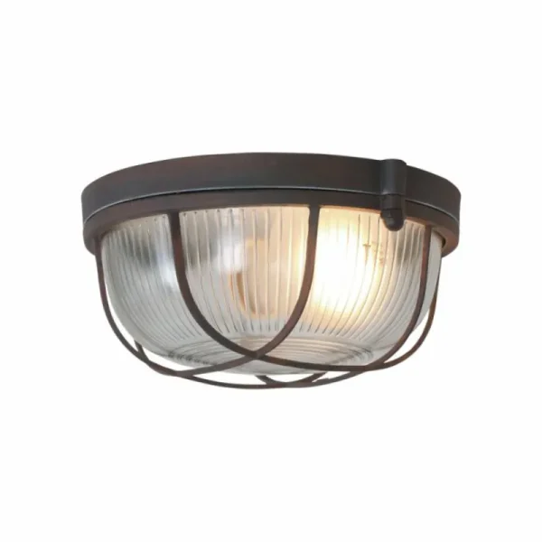 Luminaires Steinhauer Plafonnier Steinhauer Mexlite Brun, 1 lumière* Lampes En Verre