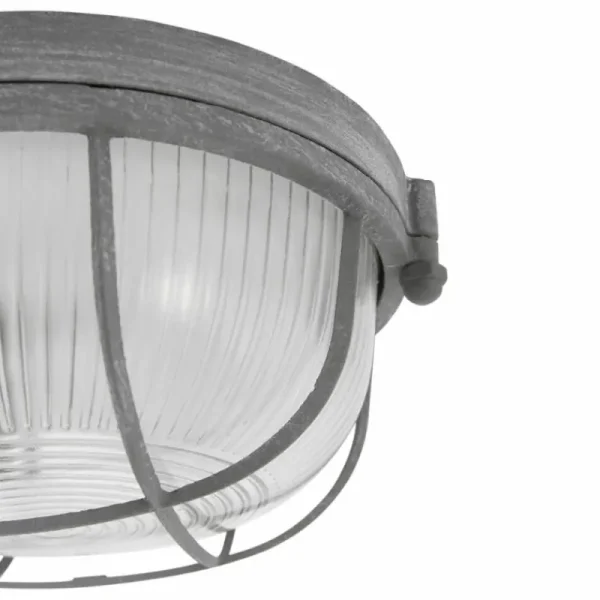 Luminaires Steinhauer Plafonnier Steinhauer Mexlite Gris, 1 lumière* Lampes En Verre