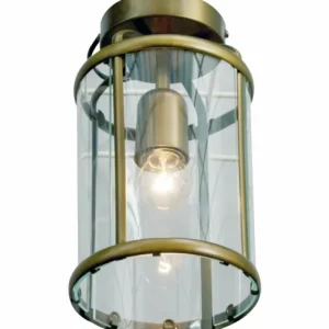 Luminaires Steinhauer Plafonnier Steinhauer Pimpernel Bronze, 1 lumière* Lampes En Verre