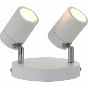 Luminaires Steinhauer Plafonnier Steinhauer Upround LED Nickel mat, Blanc, 2 lumières* Lampes En Verre