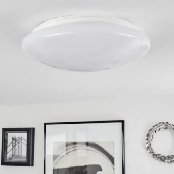 hofstein Plafonnier Stungchhveng LED Blanc, 1 lumière* Lampes Modernes